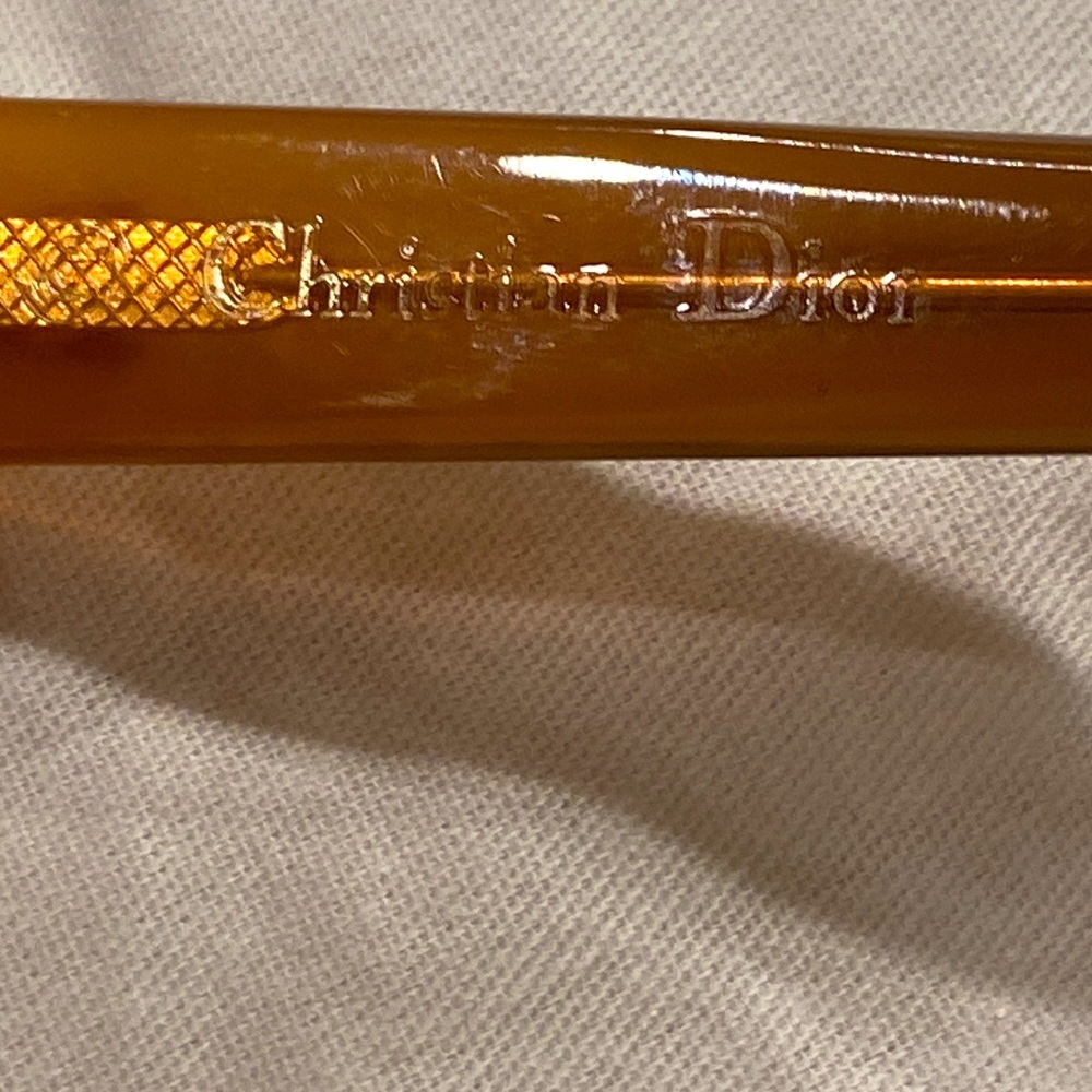 Christian Dior eye glasses made in Italy brown gold - Picture 14 of 16